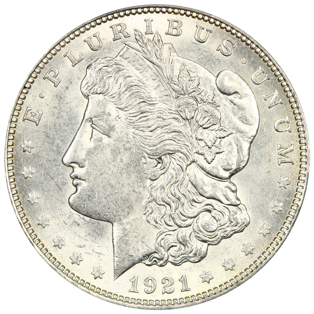 1921-D $1 PCGS UNC Details (Cleaned)