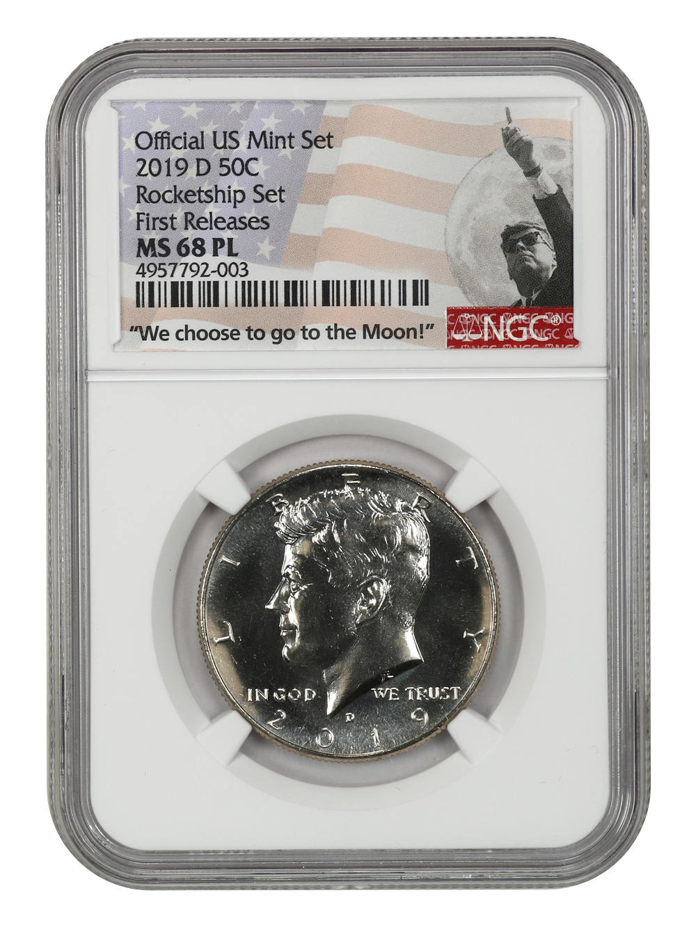 image for: 2019-D 50c NGC MS68 PL (First Releases)