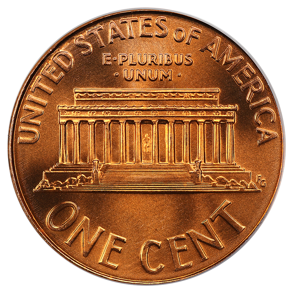 image for: 2005-D 1c PCGS MS68 RD (Satin Finish)