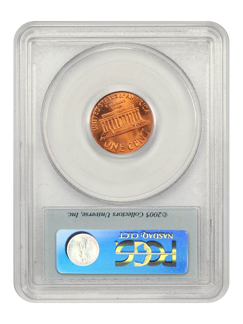 image for: 2005-D 1c PCGS MS68 RD (Satin Finish)