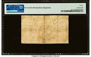 image for: South Carolina November 15, 1775 £3 PMG Fine 12 Net....