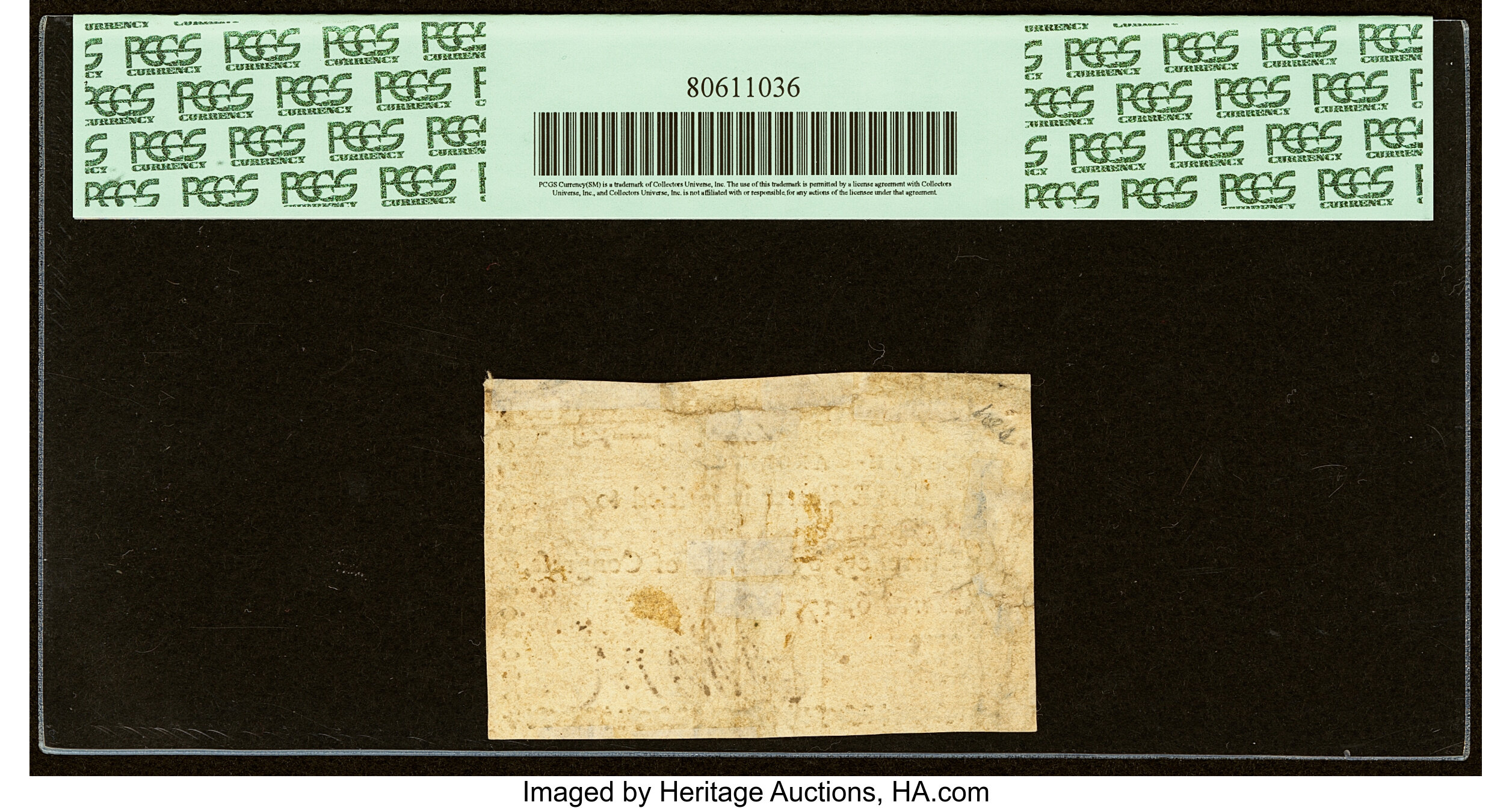 image for: South Carolina March 6, 1776 £2 5s PCGS Apparent Very Fine 20....