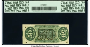 image for: Fr. 1369 50¢ Third Issue Justice PCGS Choice About New 55....
