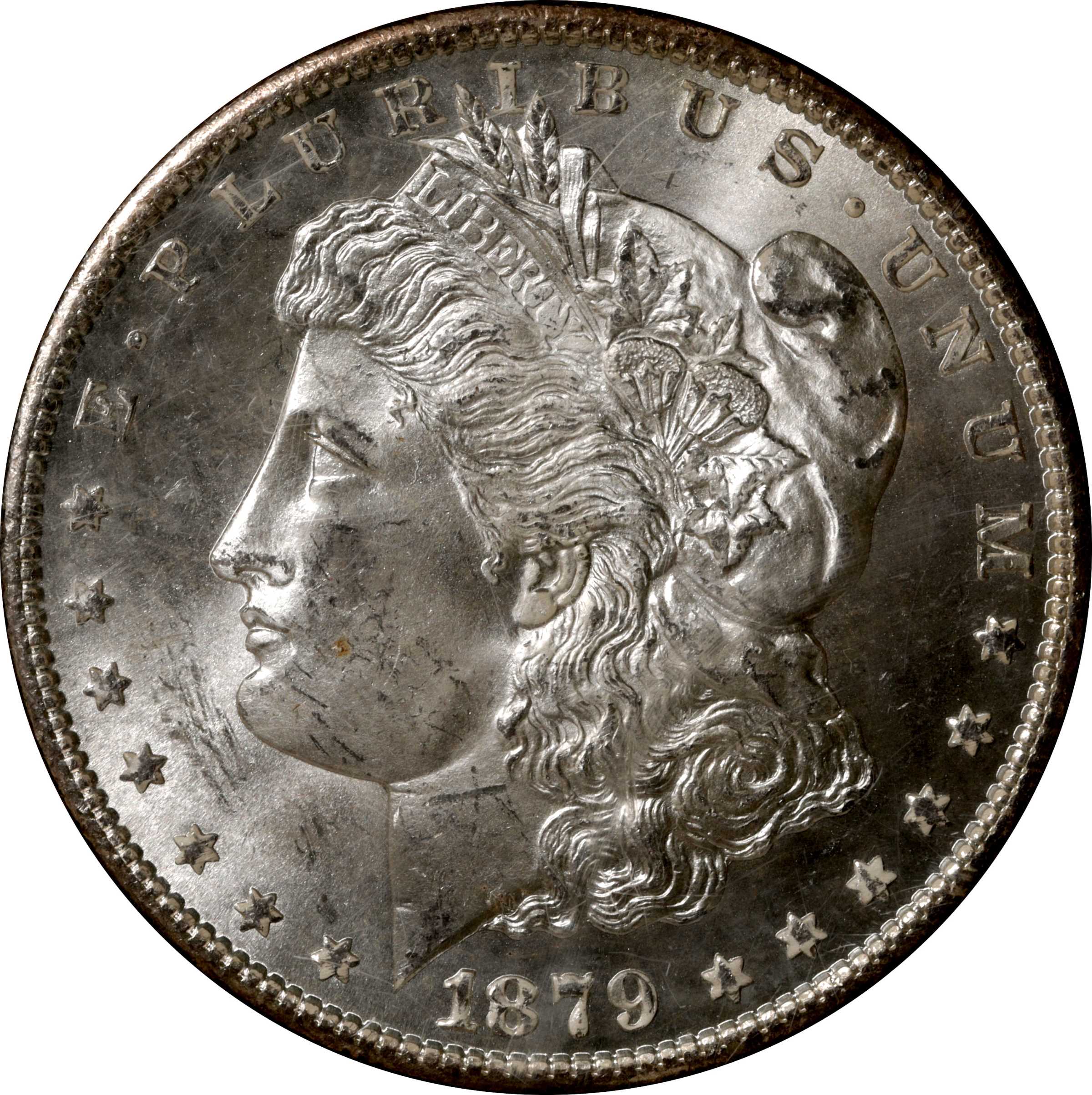 image for: 1879-S GSA Morgan Silver Dollar. MS-63 (NGC).