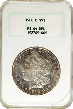 image for: 1900-O Morgan Silver Dollar. MS-64 DPL (NGC). OH.