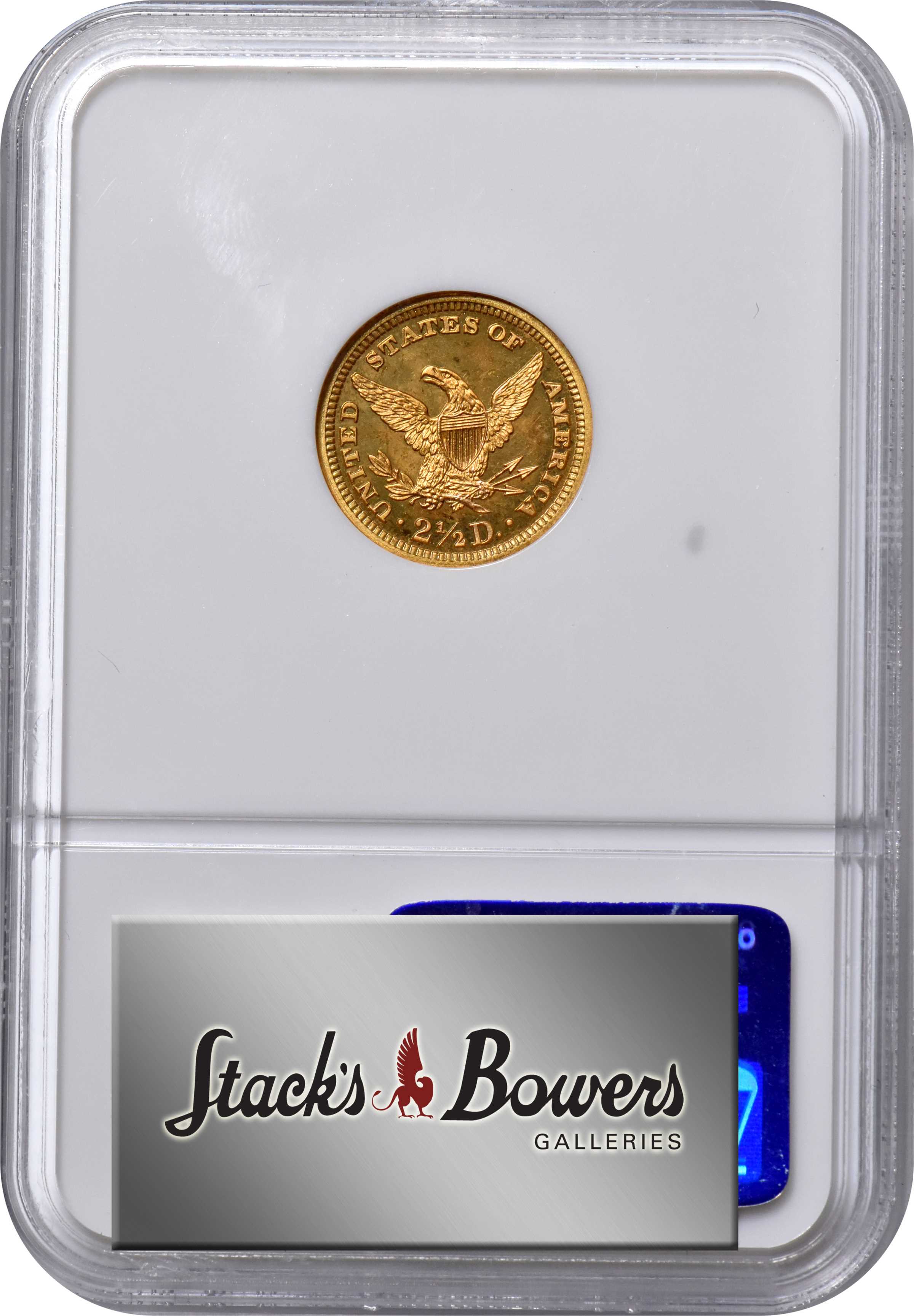 image for: 1886 Liberty Head Quarter Eagle. JD-1. Rarity-5. Proof-67 Cameo (NGC)
