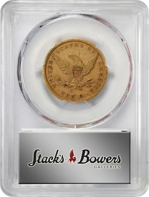 image for: 1864-S Liberty Head Eagle. Fine-15 (PCGS). CAC.