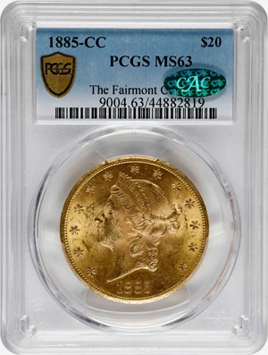 image for: 1885-CC Liberty Head Double Eagle. MS-63 (PCGS). CAC.