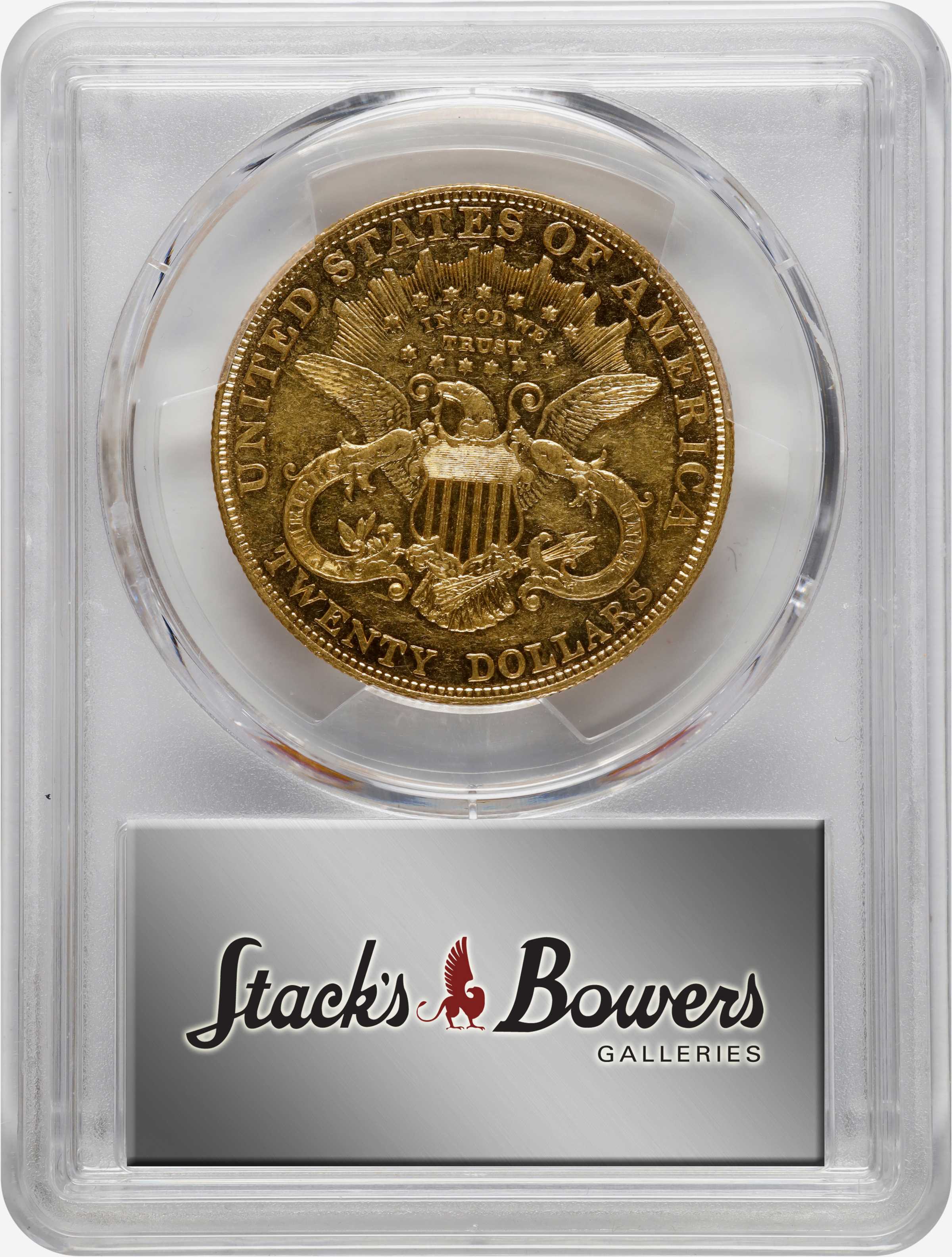 image for: 1906 Liberty Head Double Eagle. JD-1, the only known dies. Rarity-4+. Proof-55 (PCGS).