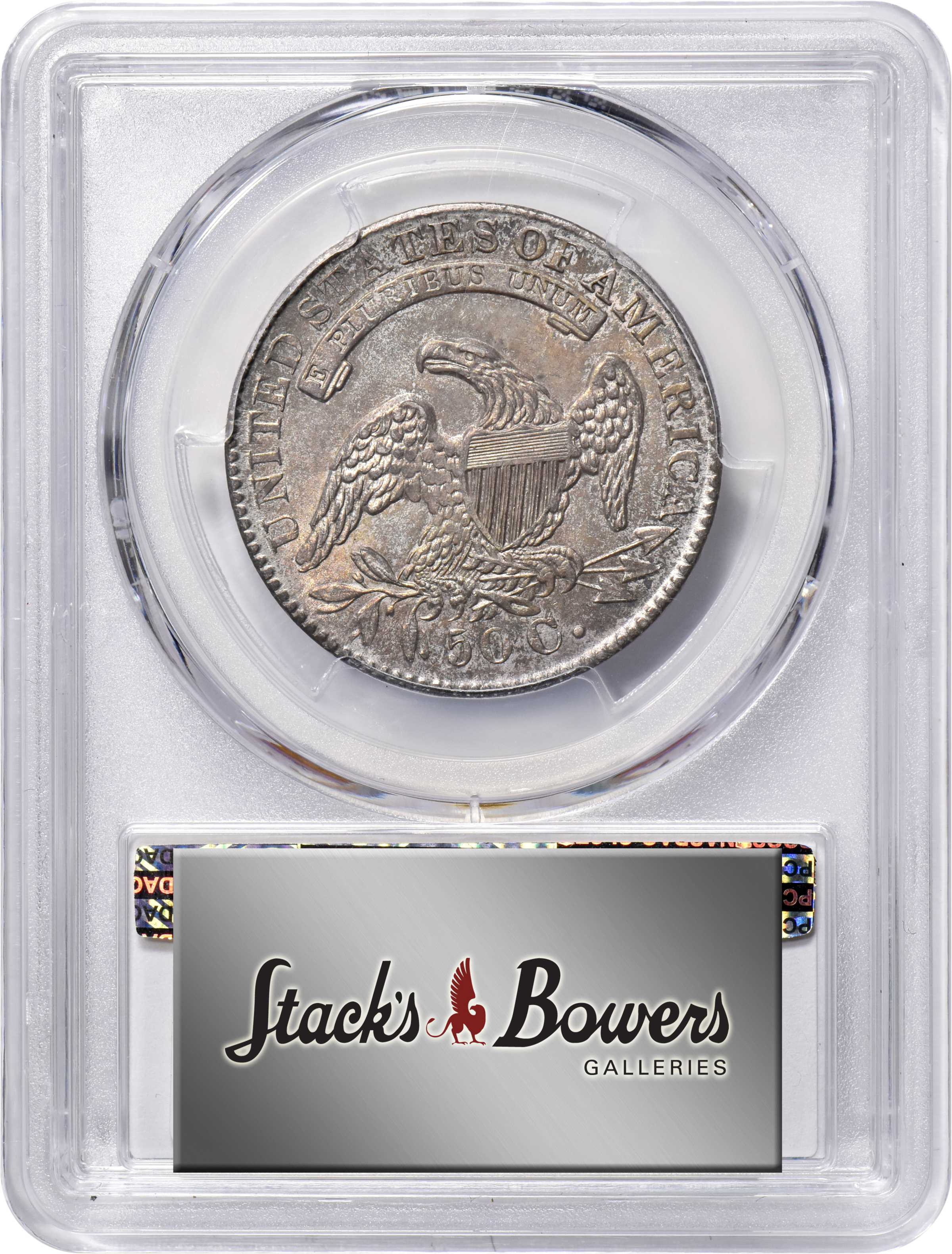 1834 50c Large Date, Large Letters MS63 thumbnail 4