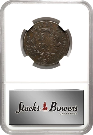 image for: 1802 Draped Bust Cent. S-230. Rarity-1. AU-53 BN (NGC).
