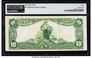 image for: Buffalo, NY - $10 1902 Plain Back Fr. 637 The East Side National Bank Ch. # 13220 PMG Very Fine 30 EPQ....