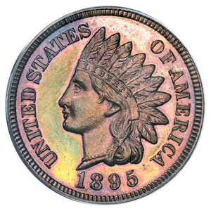 image for: 1895 1c PCGS/CAC Proof 65 BN