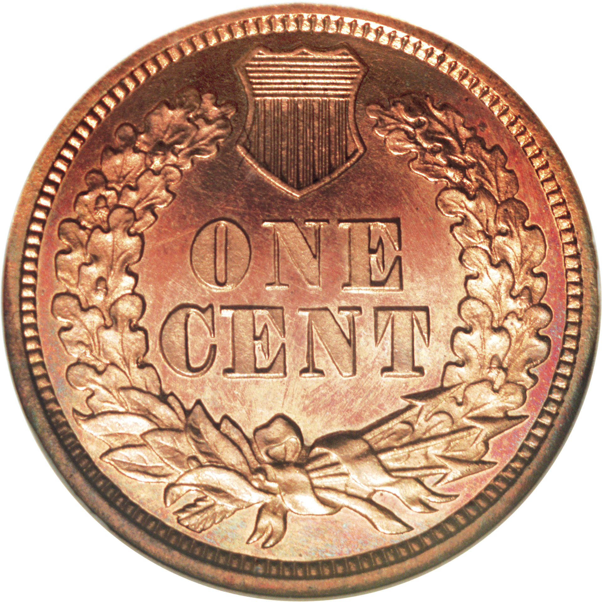 image for: 1864 1C Bronze No L PR64 Cameo NGC....