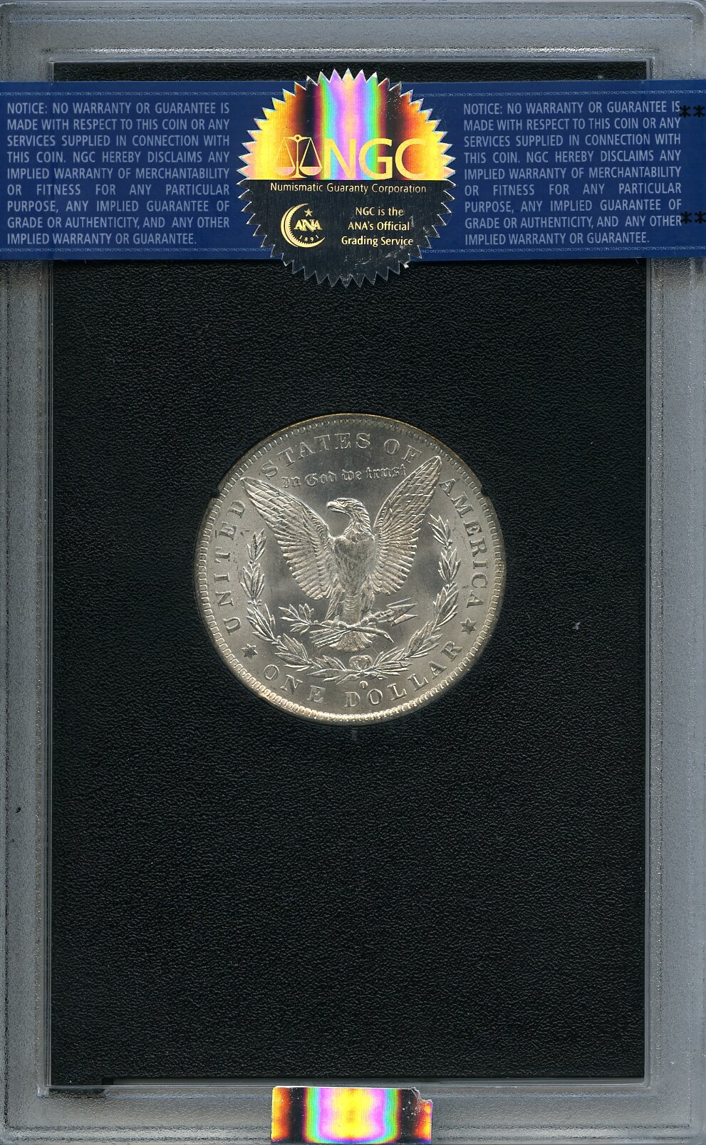 image for: 1884-O $1 GSA MS64 NGC. NGC Census: (164/36). PCGS Population: (3/3). CDN: $300 Whsle. Bid for NGC/PCGS MS64. Mintage 9,730...