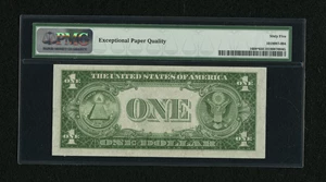 image for: Fr. 1608* $1 1935A Silver Certificate. PMG Gem Uncirculated 65 EPQ....
