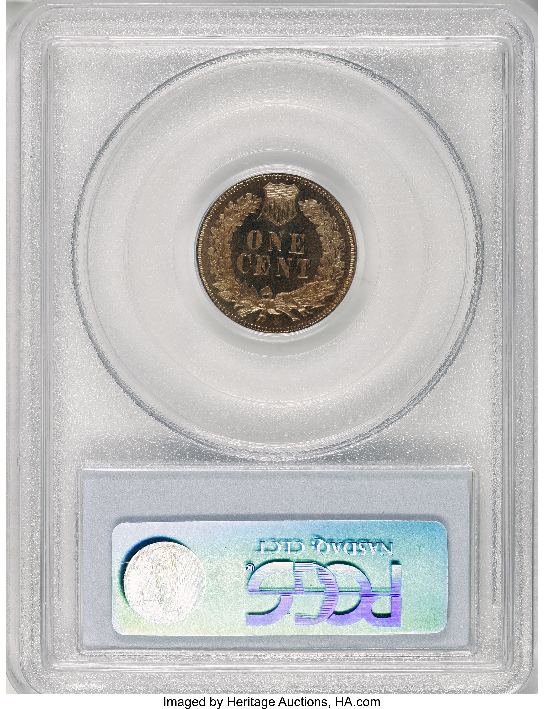 image for: 1878 1C PR65 Red PCGS....