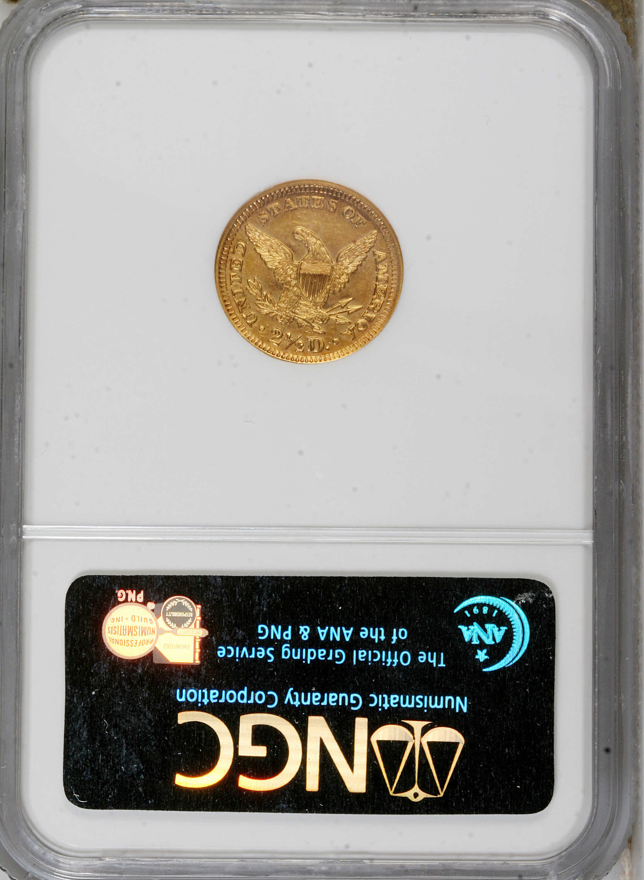 image for: 1901 $2 1/2 PR61 NGC....