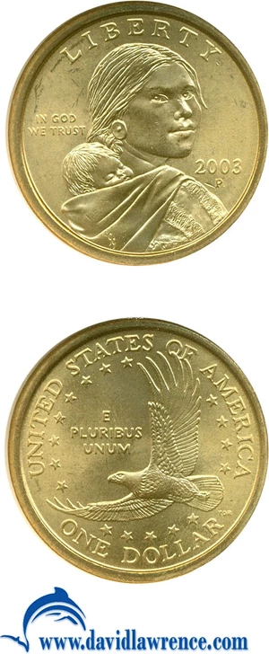 image for: 2003-P Sac $1 NGC MS65