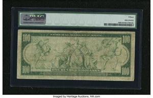 image for: Fr. 1096 $100 1914 Federal Reserve Note PMG Choice Fine 15....