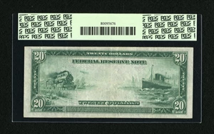 image for: Fr. 969 $20 1914 Federal Reserve Note PCGS Very Fine 30PPQ....