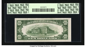 image for: Fr. 2007-B $10 1934B Federal Reserve Note. PCGS Very Fine 35PPQ....