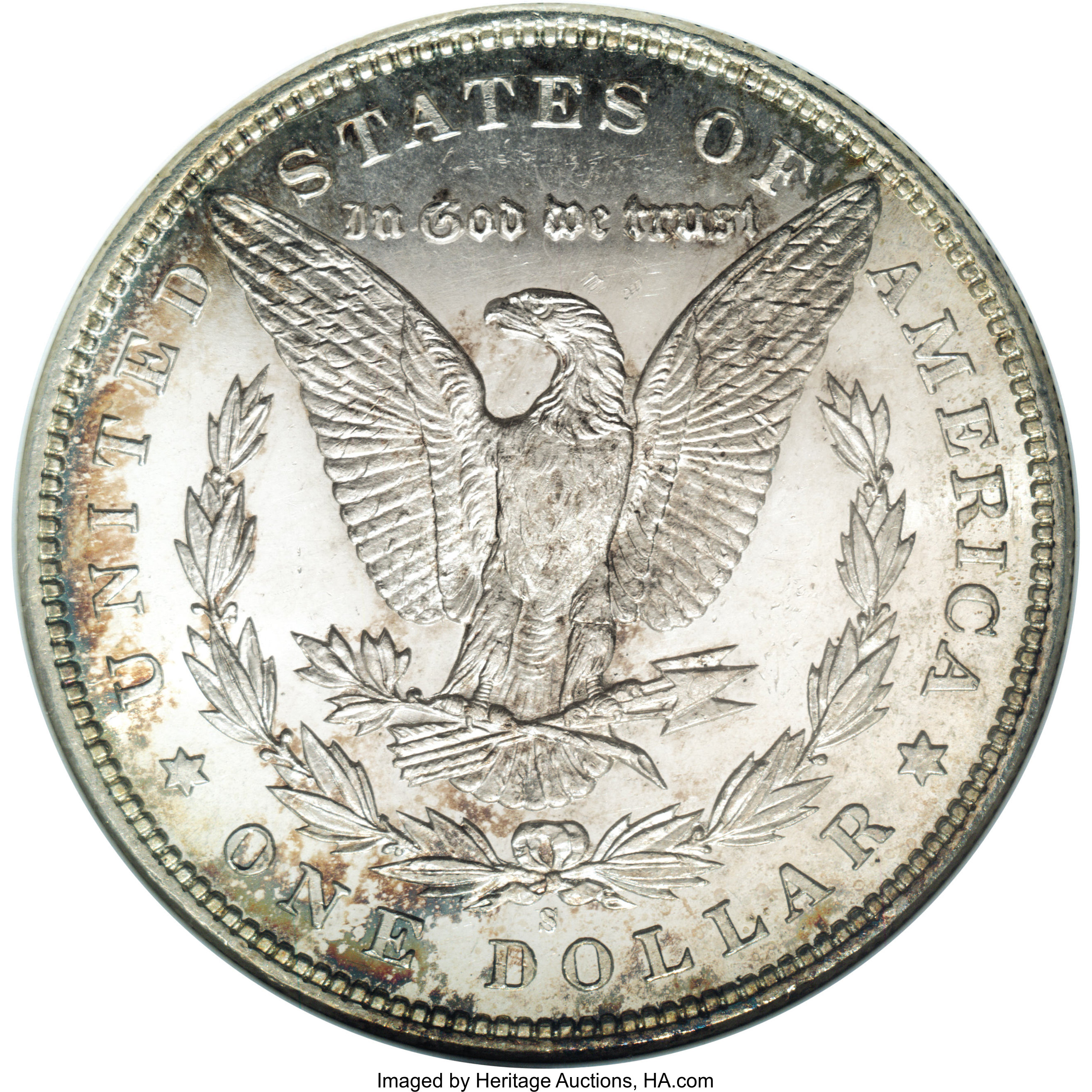 image for: 1895-S $1 MS63 Deep Mirror Prooflike ANACS....