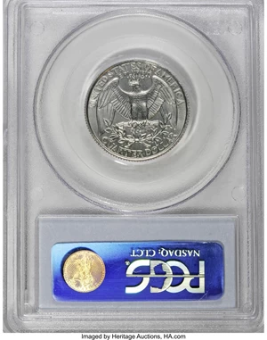 image for: 1993-D 25C MS66 PCGS. Michael Fuller Collection. PCGS Population (100/6). NGC Census: (45/15). Mintage: 645,476,096. (#593...