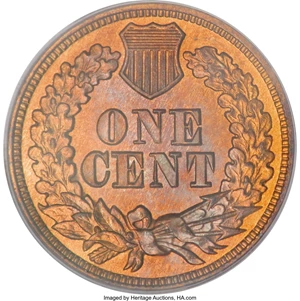 image for: 1865 1C PR64 Red PCGS....