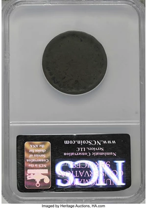image for: 1793 Wreath 1C --Wine&Bars--Damaged--NCS. PR Details. NGC Census: (0/0). PCGS Population (0/0). Mintage: 63,353. (#1344)...