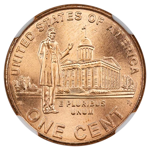 image for: 2009 Lincoln-Professional 1c NGC MS69 RD (Satin Finish)