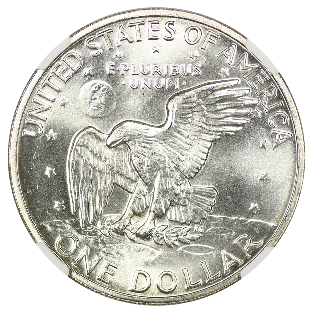 1972-S $1  Silver MS63 thumbnail 4