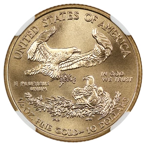 image for: 2011 Gold Eagle $10 NGC MS70 (Early Releases)