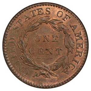 image for: 1816 1c NGC/CAC MS64 RB