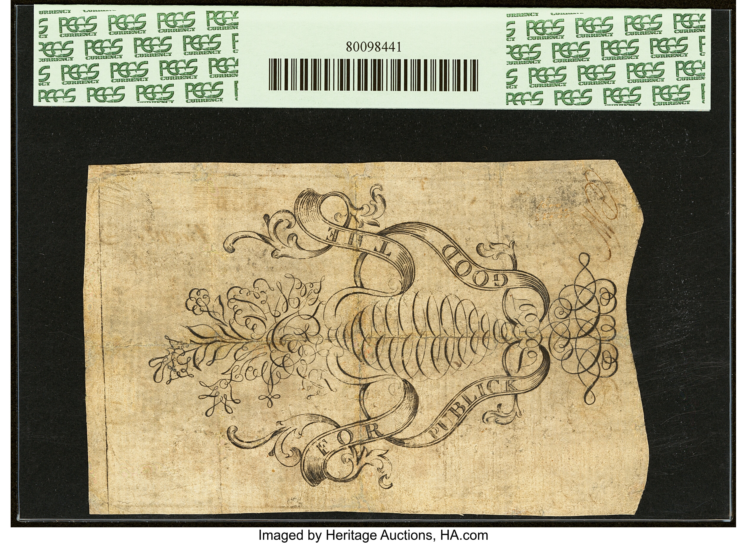 image for: South Carolina June 1, 1775 £20 PCGS Apparent Very Fine 20....