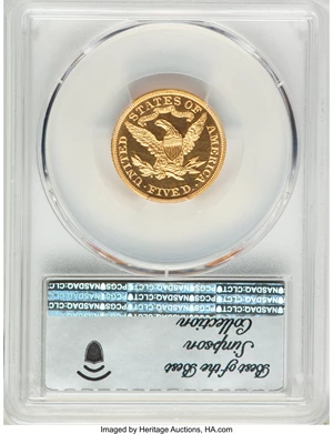 image for: 1892 $5 PR64+ Deep Cameo PCGS. CAC. JD-1, R.5....