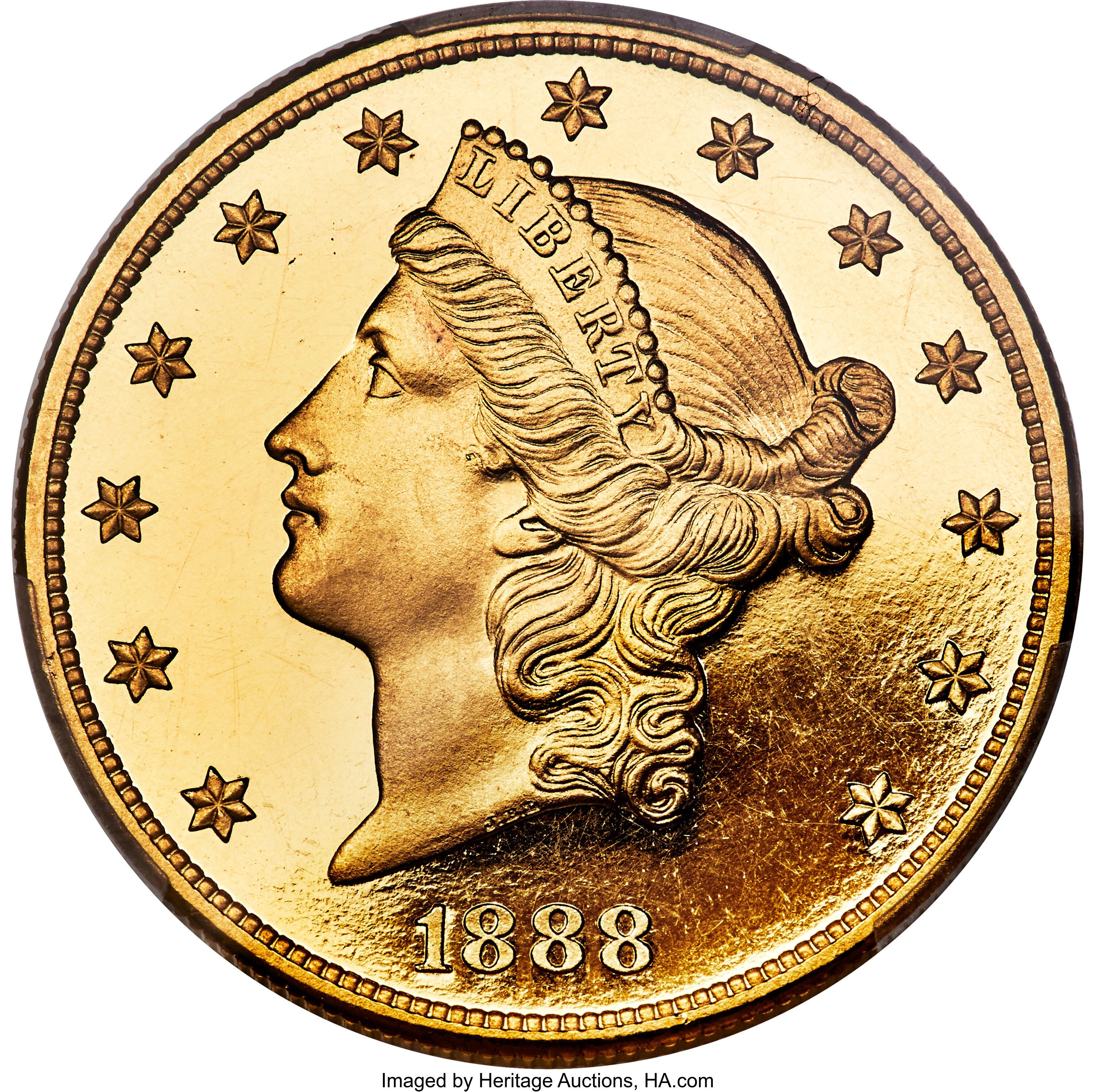 image for: 1888 $20 PR65 Deep Cameo PCGS. JD-1, R.6....