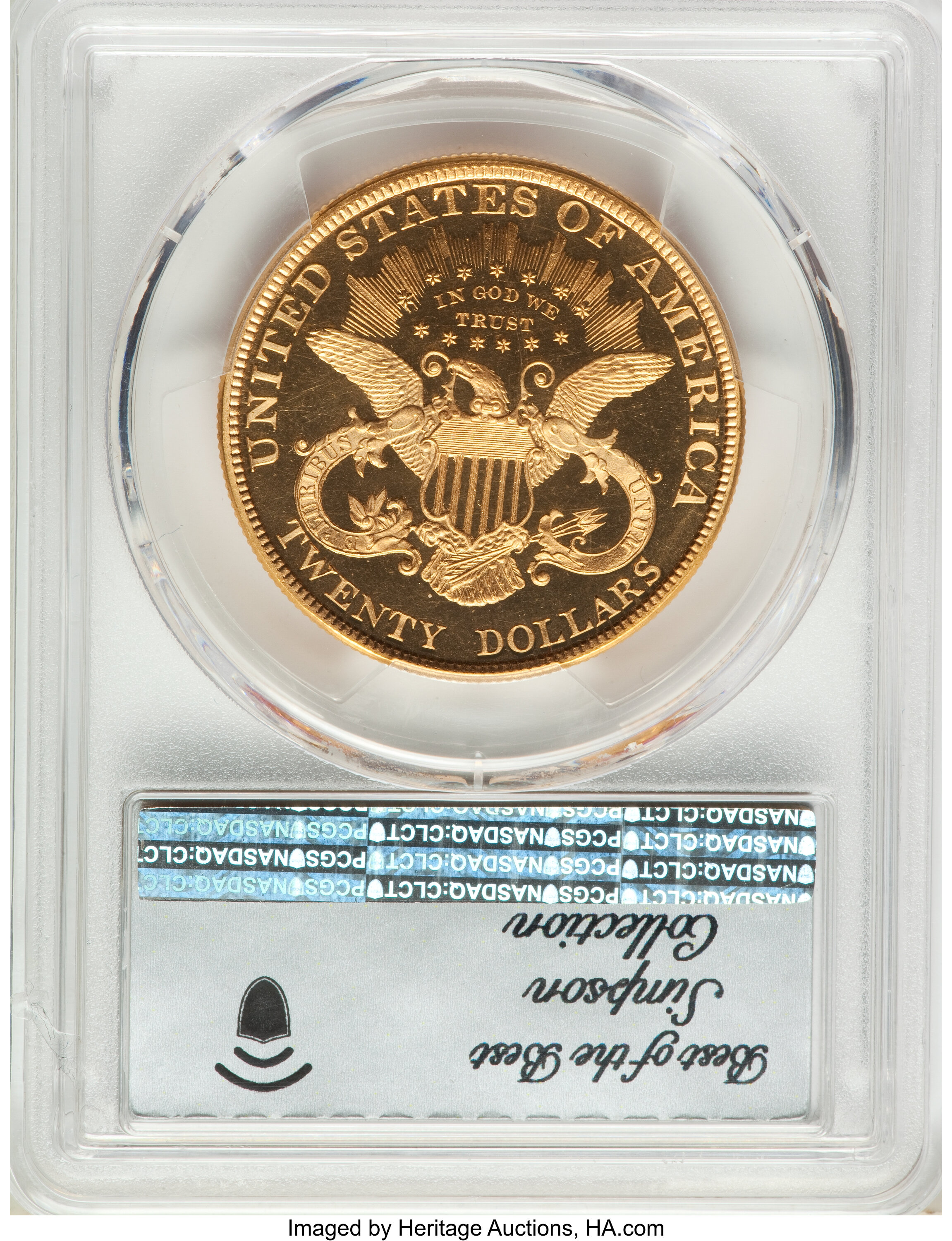 image for: 1888 $20 PR65 Deep Cameo PCGS. JD-1, R.6....