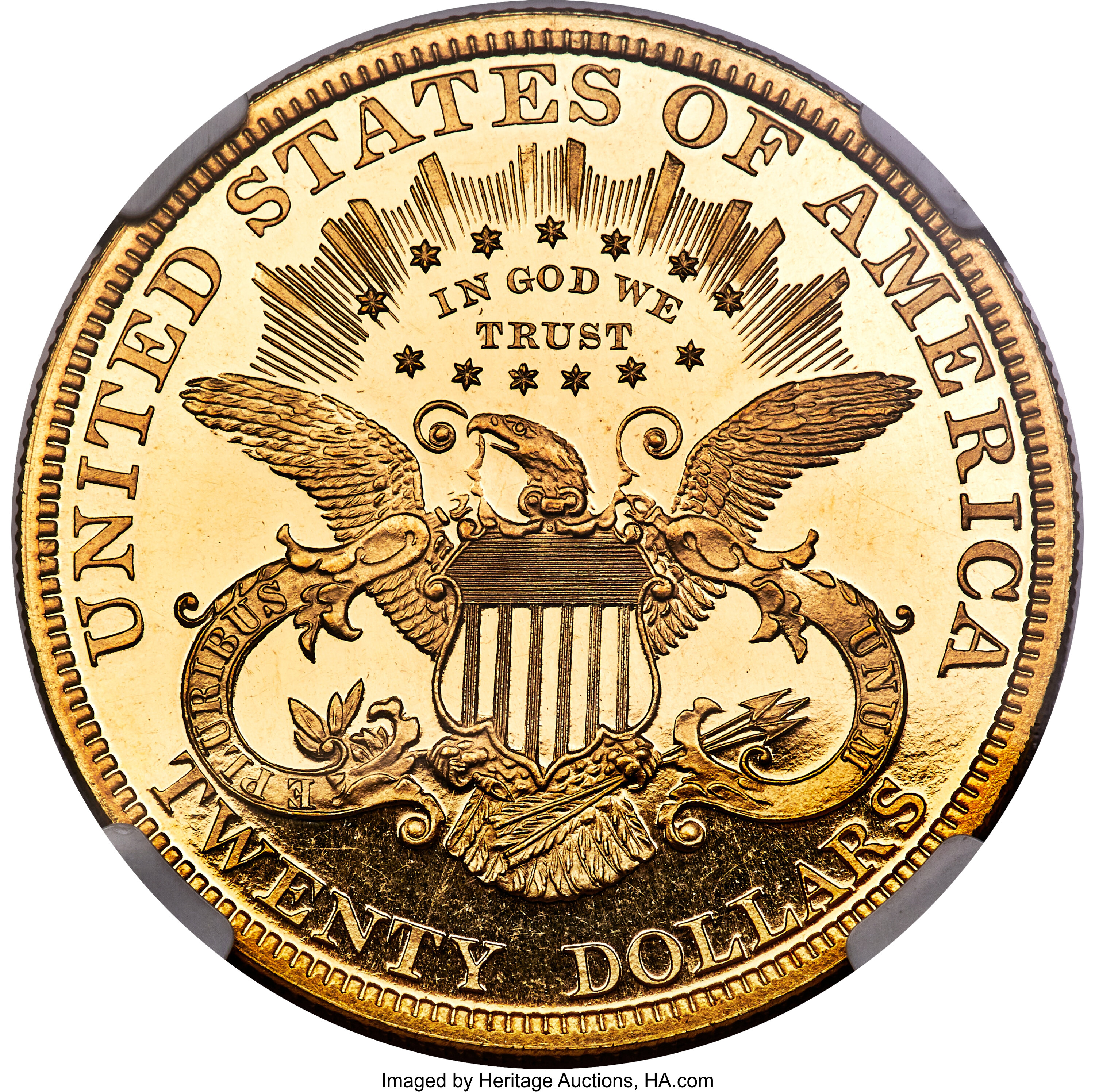 image for: 1895 $20 PR64 Cameo NGC. CAC. JD-1, R.6....