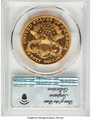 image for: 1906 $20 PR65 Cameo PCGS. CAC. JD-1, High R.4....