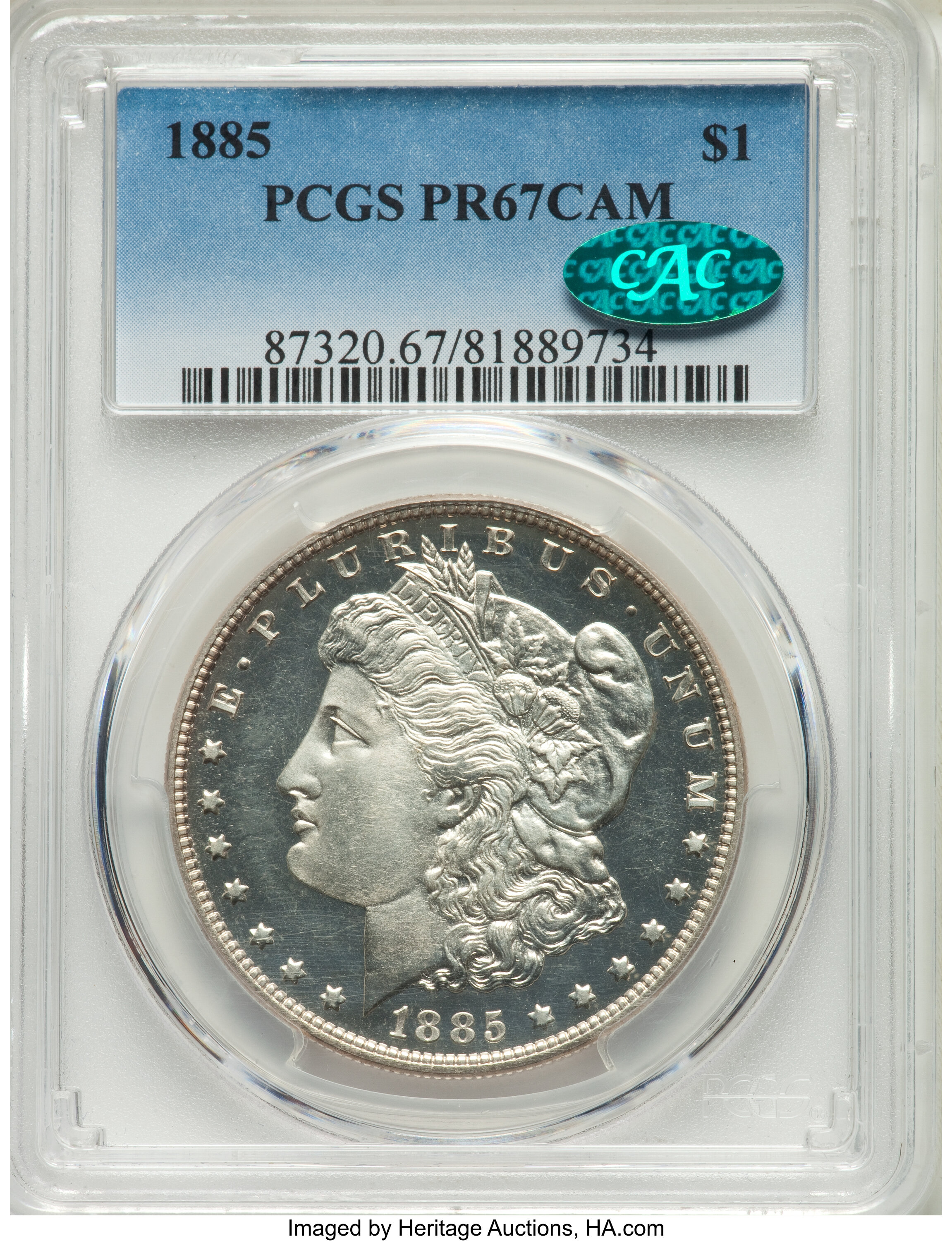 1885 $1  PR CAM PR67 CAM thumbnail 11
