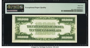 image for: Fr. 2231-G $10,000 1934 Federal Reserve Note. PMG Choice Uncirculated 64 EPQ....