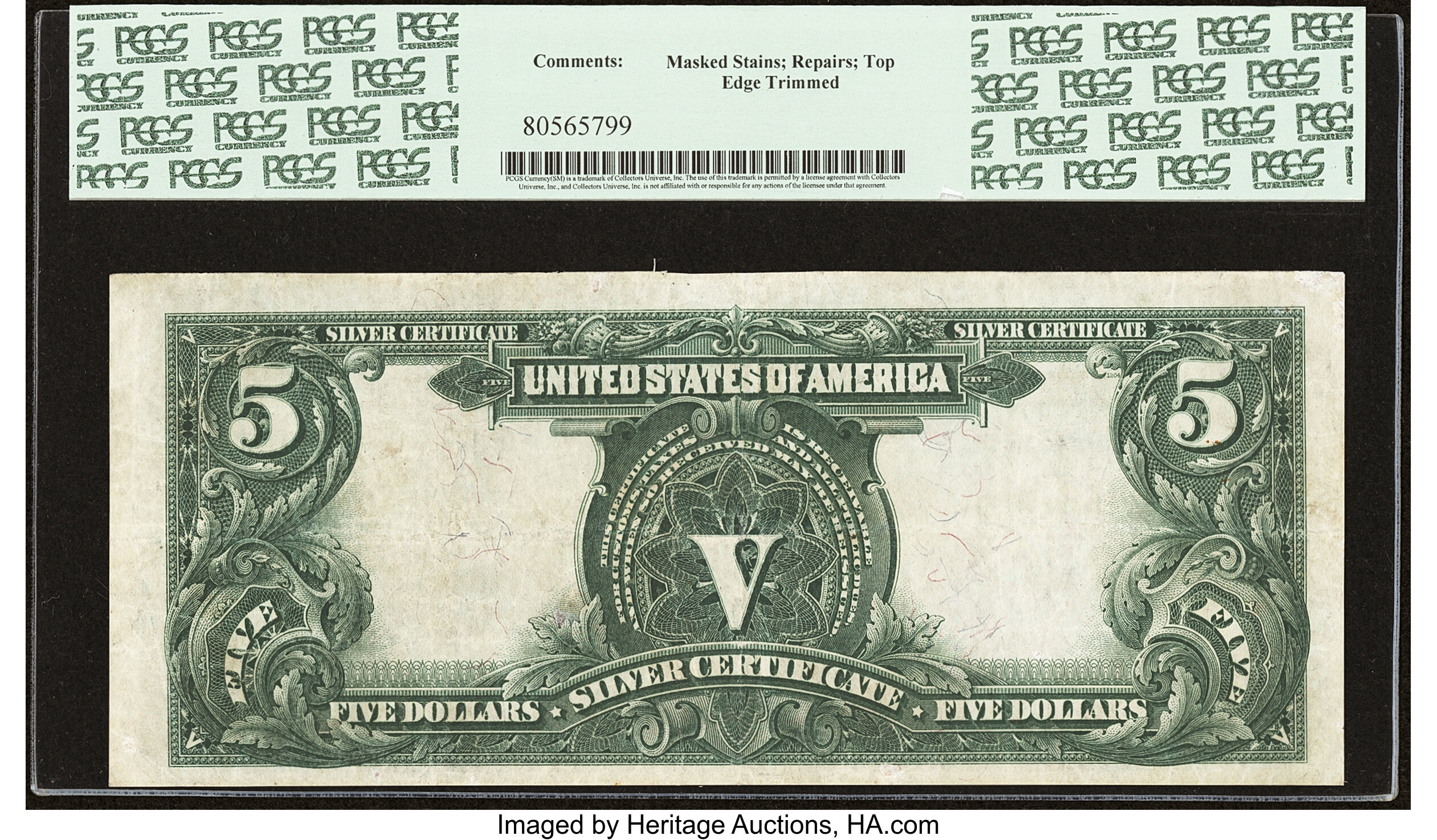 1899 $5  Star Replacement (Fr. 279*) thumbnail 12