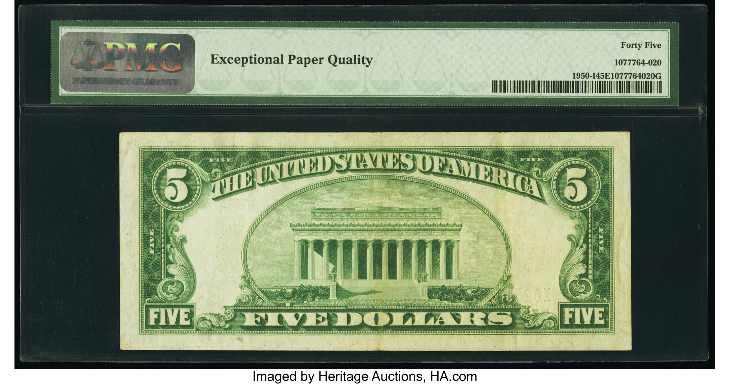 image for: Fr. 1950-I $5 1928 Federal Reserve Note. PMG Choice Extremely Fine 45 EPQ....