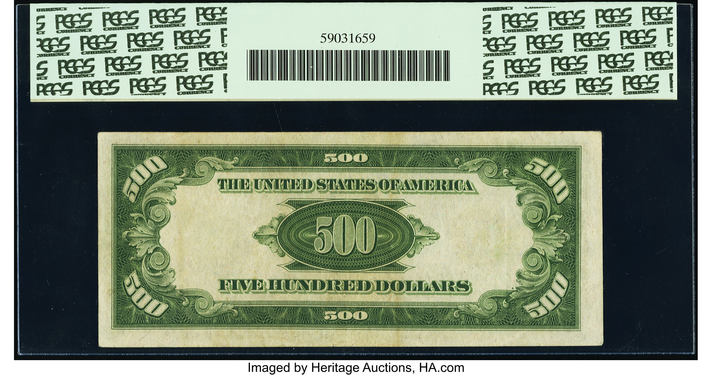 image for: Fr. 2202-K $500 1934A Federal Reserve Note. PCGS Very Fine 30....