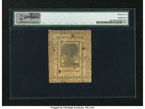 image for: Delaware January 1, 1776 18d PMG Very Fine 25....
