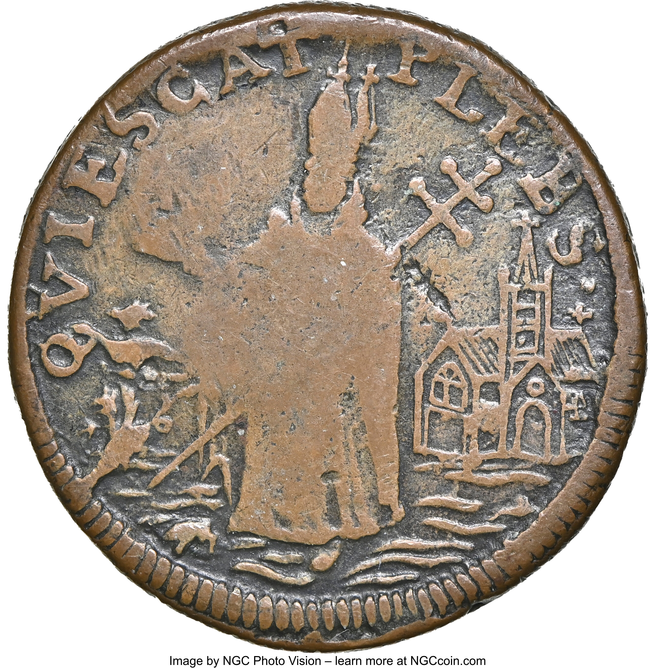 1670s Farth St Patrick, New Jersey MS BN XF40 BN thumbnail 15