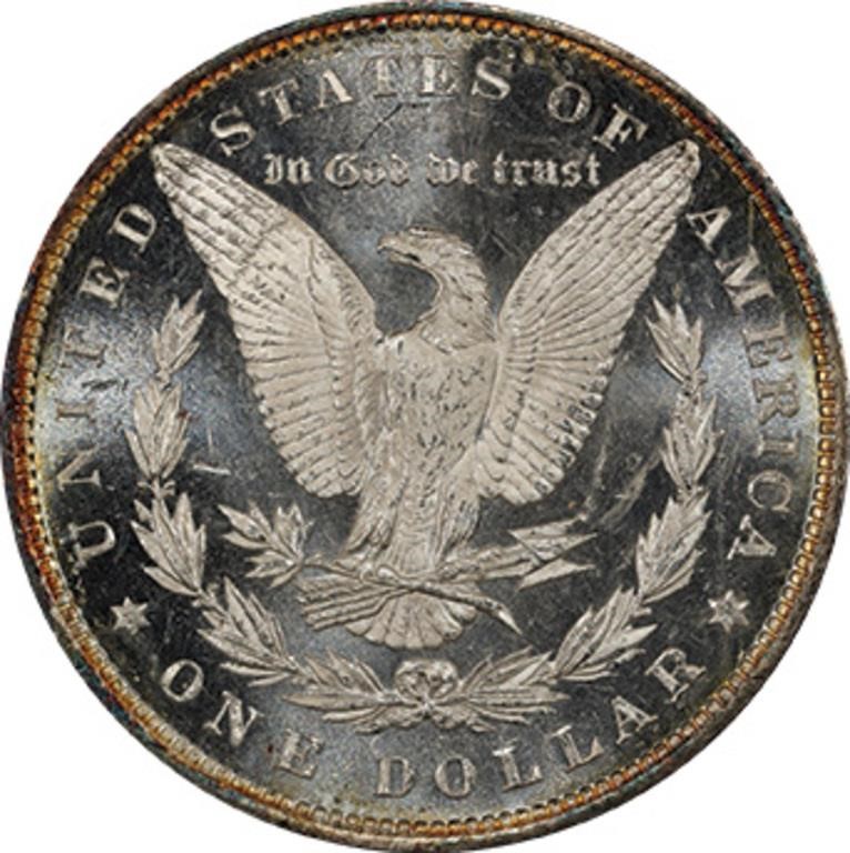 image for: $1 1878 7TF, REVERSE OF 1879. PCGS  MS64 DMPL CAC