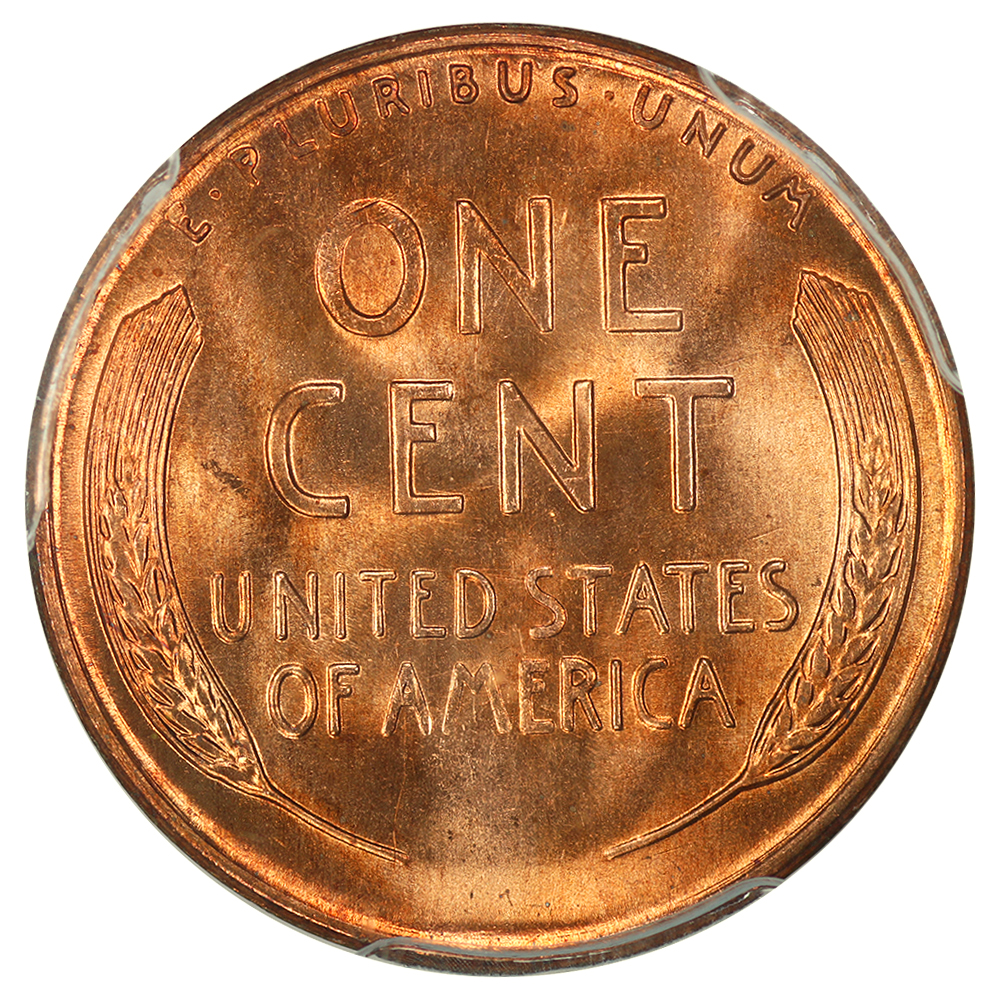 1954-S 1c MS RD MS66 RD CAC thumbnail 2