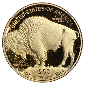 image for: 2016-W American Buffalo $50 NGC Proof 70 UCAM (Mercanti Autograph)